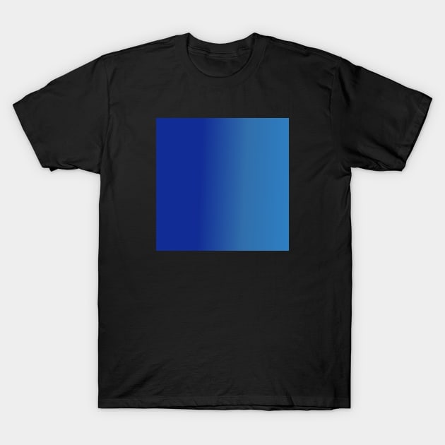 Blue Gradient Color T-Shirt by BlackMeme94